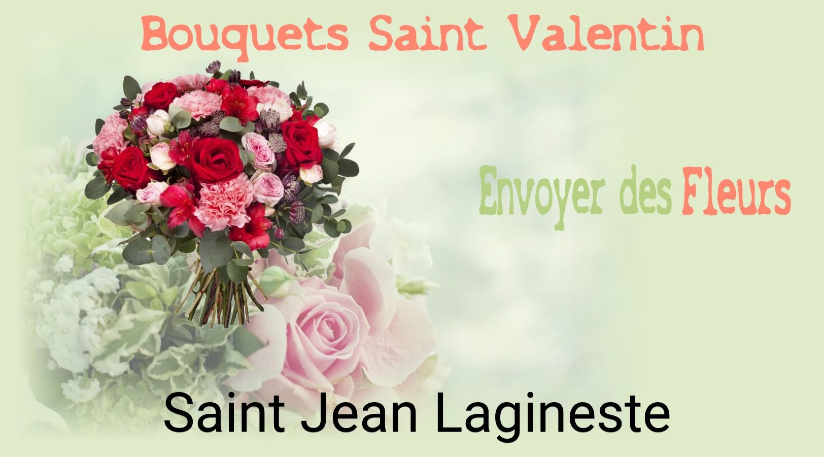 Roses de Saint-Valentin livrées à Saint-Jean-Lagineste